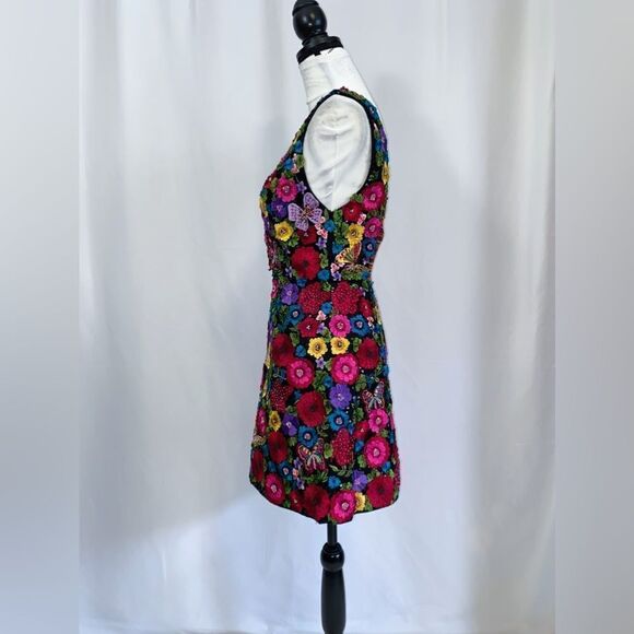 Alice + Olivia Lindsey Embellished A-Line Dress size 0 - Picture 12 of 16